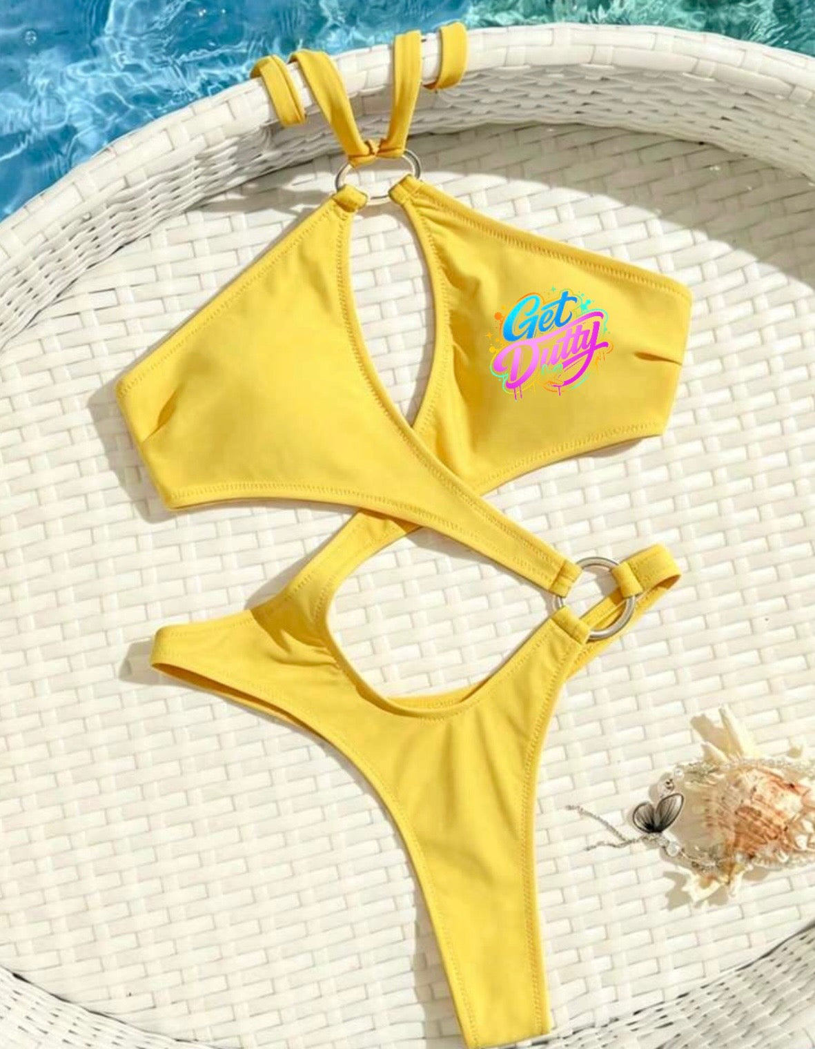 Sand Jouvert 1-piece Body Suit Package
