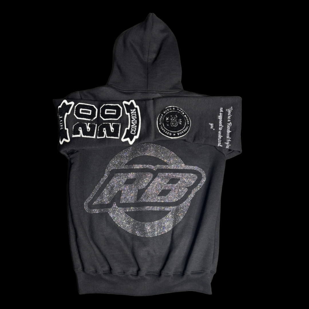 Rare (Black Out) Varsity Sweater