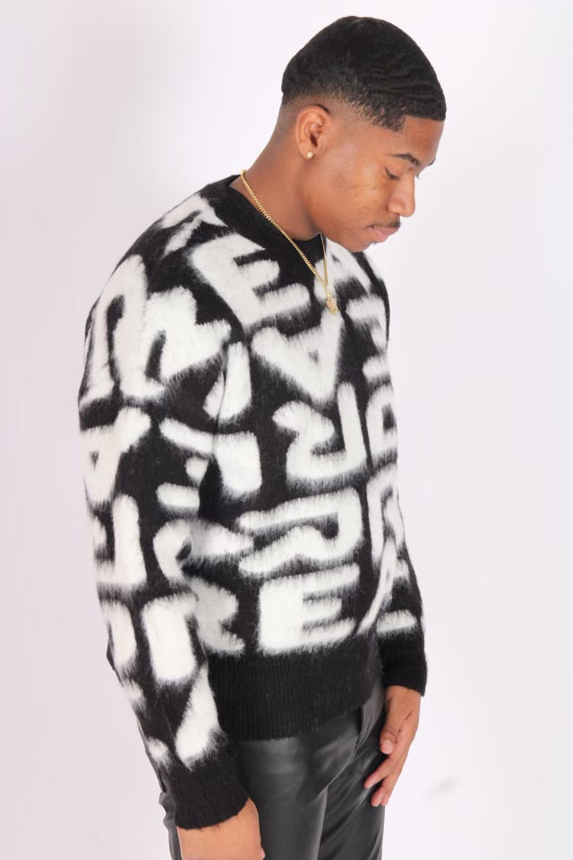 men's RARE Mohair sweater