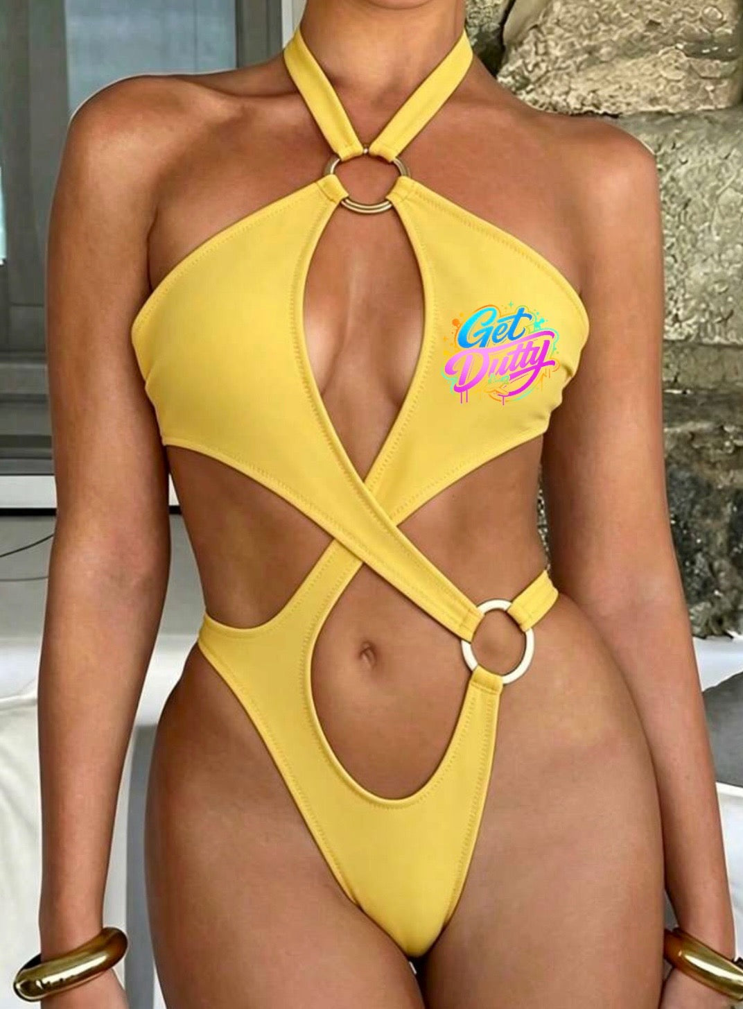 Sand Jouvert 1-piece Body Suit Package