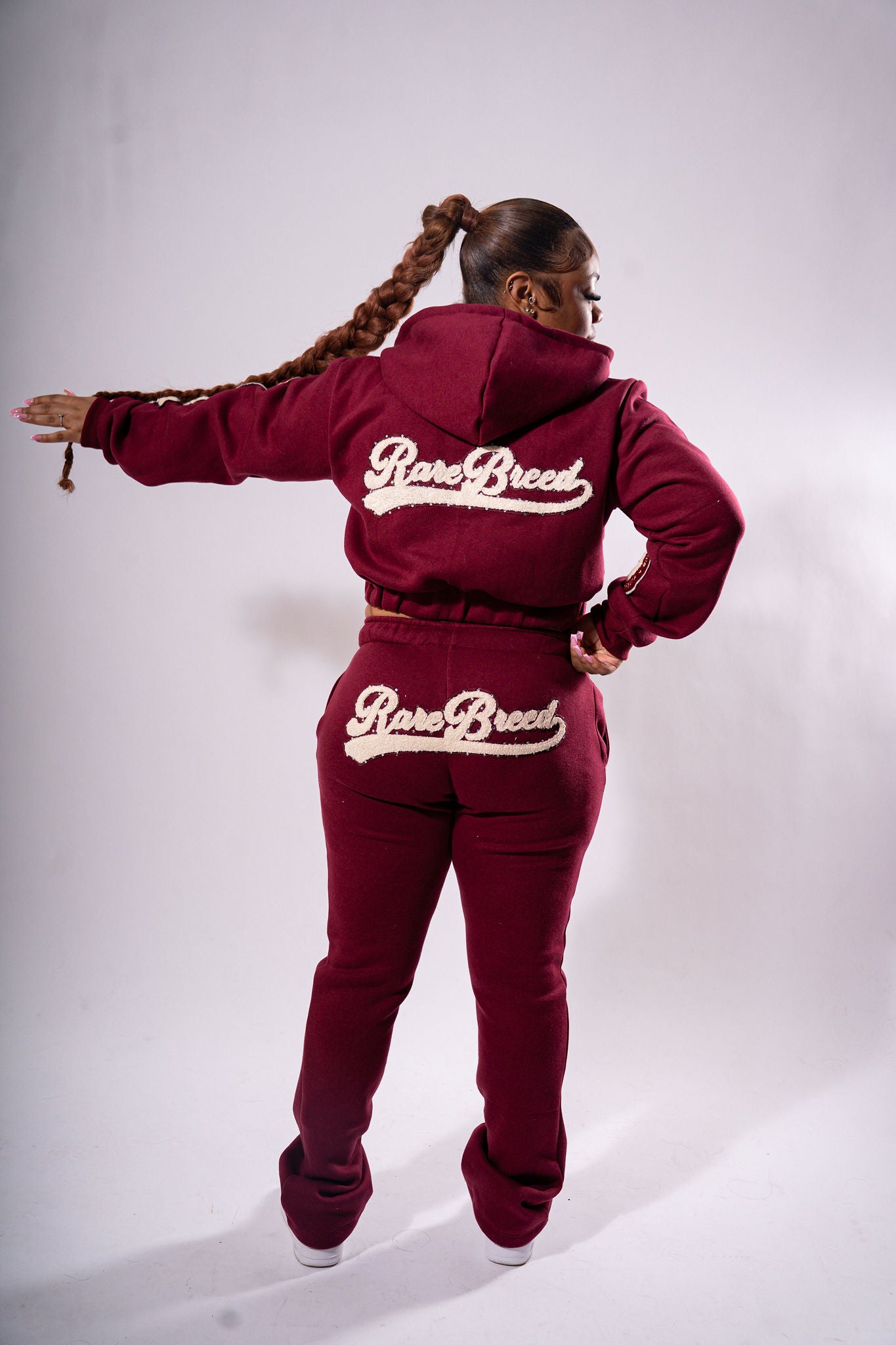 Rare Burgundy Varsity Set