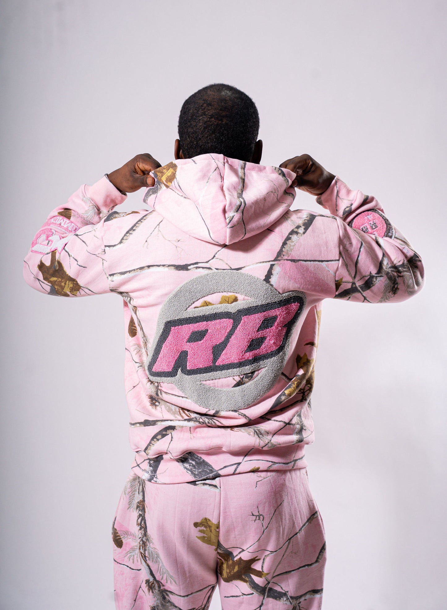 Rare Pink Hunter Varsity Sweatsuit