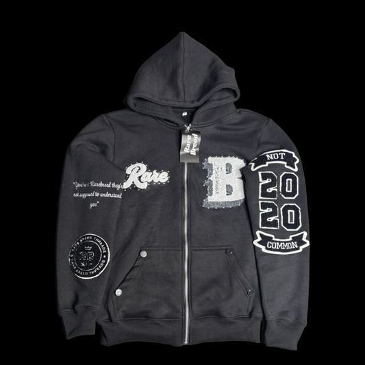 Rare (Black Out) Varsity Sweater