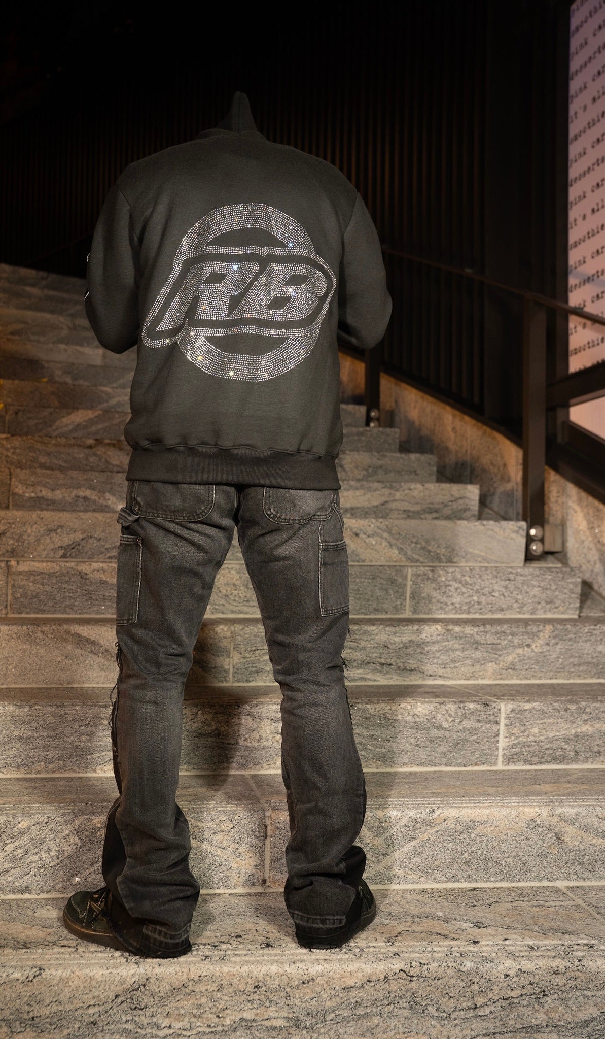 Rare (Black Out) Varsity Sweater