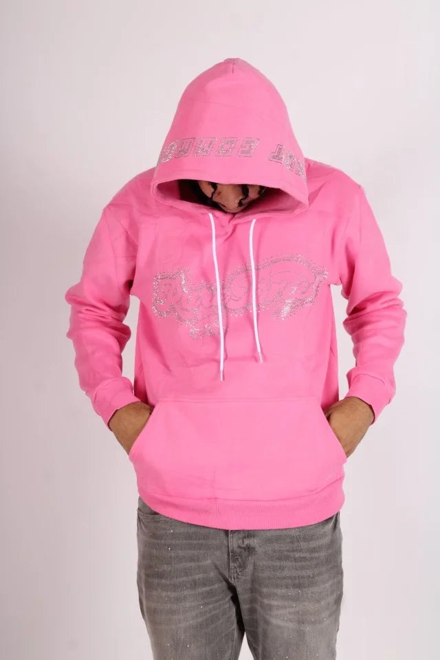 Bezeled Hoodie w/ drawstrings