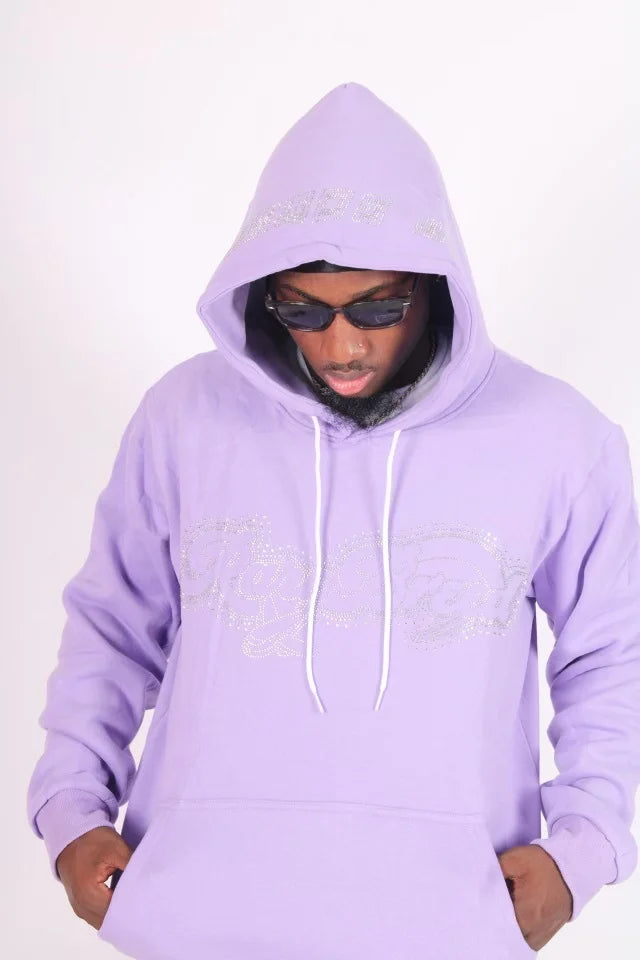 Bezeled Hoodie w/ drawstrings